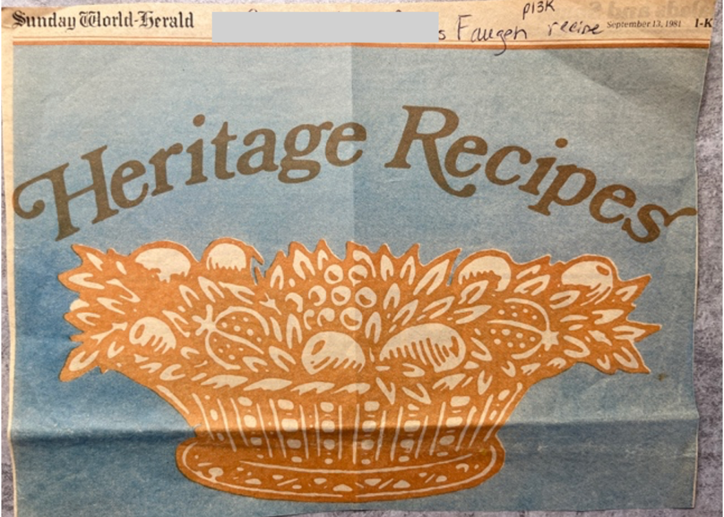Bev - FAMILY ROOTS: GERMANY & DENMARK